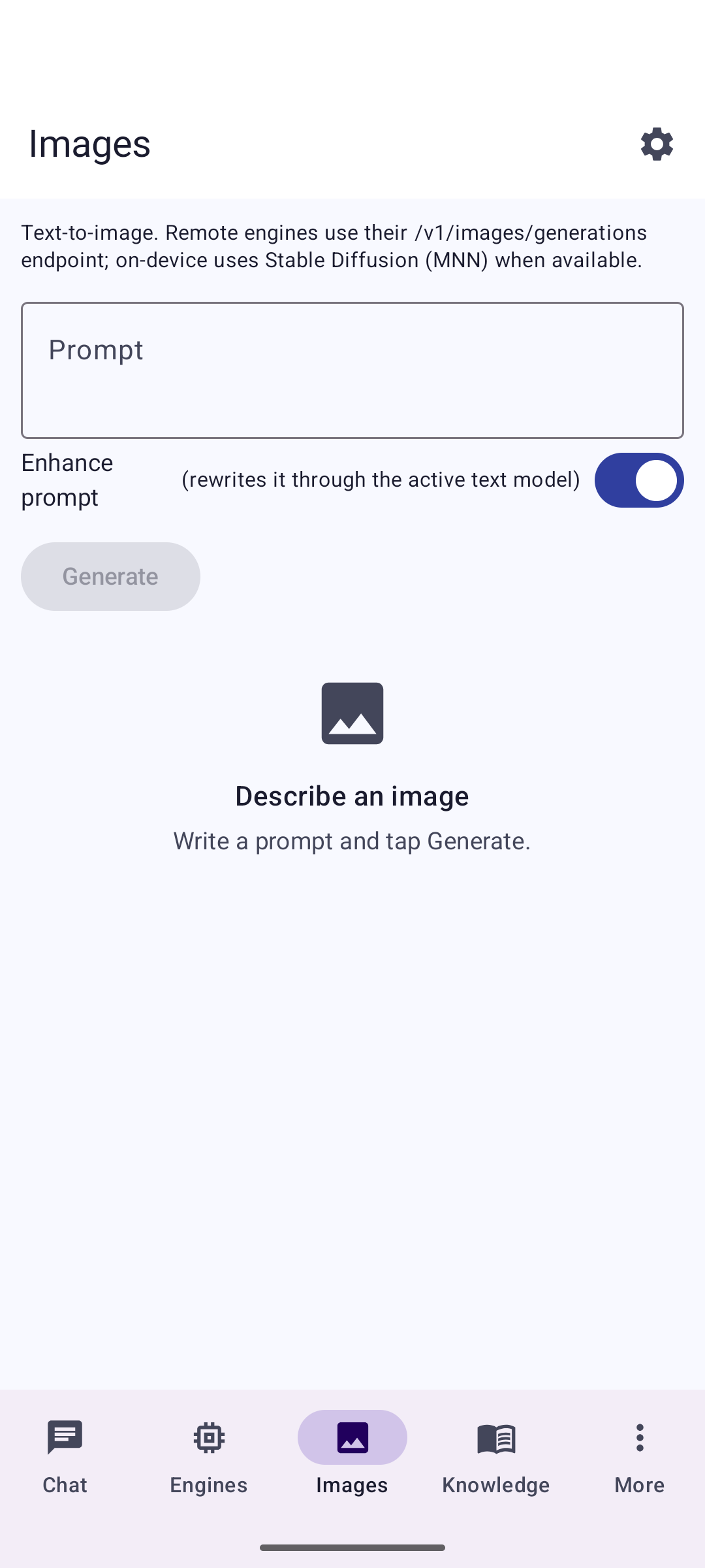 Image generation